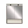 Oberer Spiegelschrank Luna 60, Rauna sil