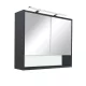 Luna 80 Top-Spiegelschrank, anthrazit