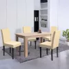 Leon 4+1 Esszimmergarnitur sonoma Eiche-beige