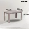 Leon 4+1 esstisch set york eiche braun
