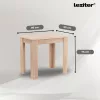 Leon 4+1 Esszimmergarnitur sonoma Eiche-beige