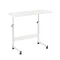 Höhenverstellbarer Laptoptisch 80x40 cm weiß
