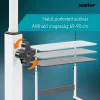 Höhenverstellbarer Laptoptisch 80x40 cm weiß