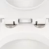 Coral Monobloc-WC-Schüssel mit Absenkautomatik und Bodenspülung