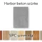 Leziter Harbor Beton grau Vinyl SPC Bodenbelag Muster/Muster
