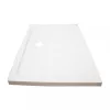 Modena Slim asymmetrische quadratische Acryl-Duschwanne, 80x120 cm
