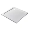 Modena Slim quadratische niedrige Acryl-Duschwanne 100x100 cm