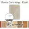 Leziter Monte Carlo Eiche Vinyl SPC Bodenbelag Muster/Muster