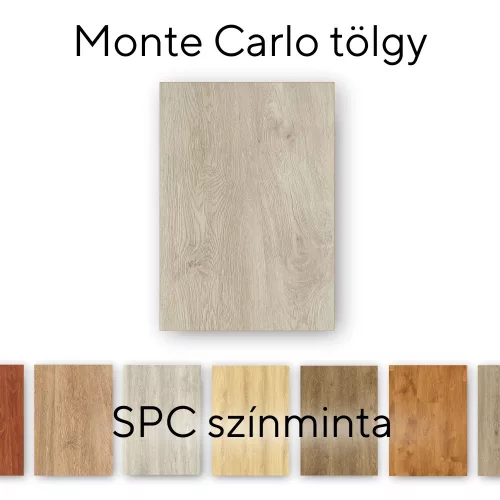 Leziter Monte Carlo Eiche Vinyl SPC Bodenbelag Muster/Muster