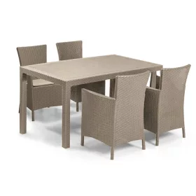 Meliowa 4-Sitzer-Gartenmöbel-Set
