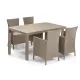 Meliowa 4-Sitzer-Gartenmöbel-Set