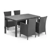 Meliowa 4-Sitzer-Gartenmöbel-Set