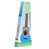 Ukulelengitarre aus Holz für Kinder, 4 Nylonsaiten braun