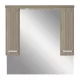 Nerva 105 cm verspiegelter Wandschrank, Rauna sil