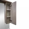 Nerva 105 cm verspiegelter Wandschrank, Rauna sil