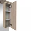 Nerva 85 cm verspiegelte Schrankwand, Sonoma Eiche