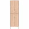 Nerva 60 Hochschrank mit 4 Türen, 2 Schubladen, Eiche Sonoma
