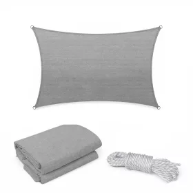 Rana Markise rechteckig 3x4 m grau