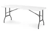 Catering-Tisch 180 cm, klappbar zum Koffer, weiß