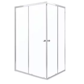 OLGA SQ 100x80 quadratische Duschabtrennung ohne Duschwanne