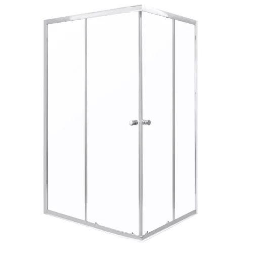 OLGA SQ 100x80 quadratische Duschabtrennung ohne Duschwanne