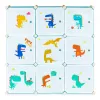 Spielzeugschrank mit Dinosaurier 109x37x109 cm