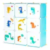 Spielzeugschrank mit Dinosaurier 109x37x109 cm