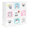Schrank für Haustierspielzeug 109x37x109 cm