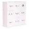 Rosa Spielzeugschrank 110x37x110 cm
