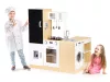 XXL-Kinderküche aus Holz mit LED-Beleuchtung