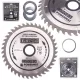Sägeblatt 190x30 40z TDD-190x30x40Z