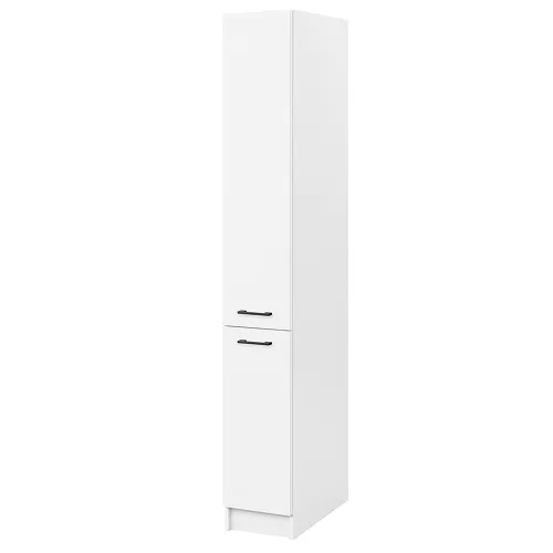 Praktik 30 Hochschrank 2-türig, weiß-weiß