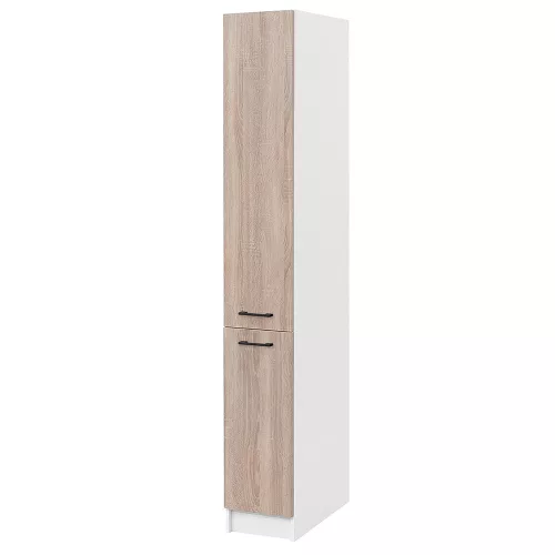 Praktik 30 Hochschrank 2 Türen, Eiche weiß-sonoma