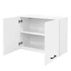 Praktik 80 Oberschrank 2 Türen, weiß-weiß