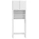 Weißer Waschmaschinenschrank 64x30x183 cm