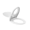 Rion Soft Close 2-in-1 WC-Sitz mit Reduzierstück Kunststoff weiß