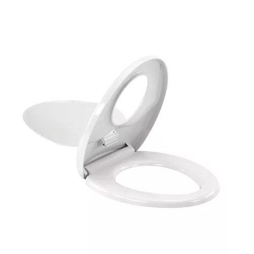 Rion Soft Close 2-in-1 WC-Sitz mit Reduzierstück Kunststoff weiß