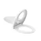 Rion Soft Close 2-in-1 WC-Sitz mit Reduzierstück Kunststoff weiß