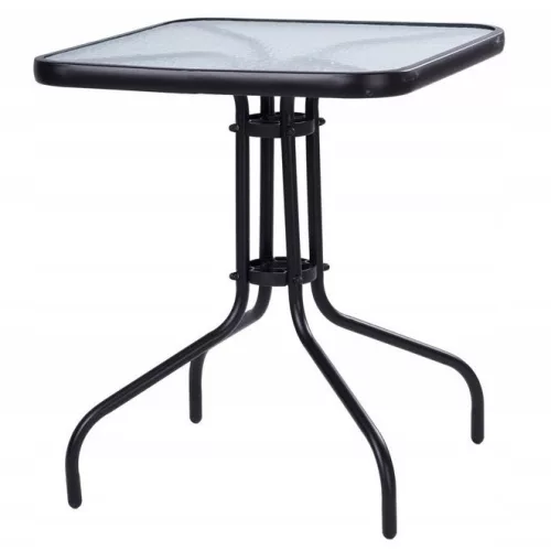 Quadratischer Gartentisch 60 cm