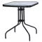 Quadratischer Gartentisch 60 cm