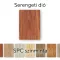 Leziter Serengeti Walnuss Vinyl SPC Bodenbelag Muster/Muster