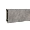 Vinyl SPC-Bodenkanten Serona Steineffekt sandgrau 2400x60x12 mm