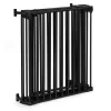 Sicherheitsgeländer 5 Platten 60 cm Metall schwarz