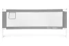 Sicherheitsgitter Geländer 200 cm