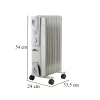 Norde 7-Element-Ölradiator 600W/900W/1500W