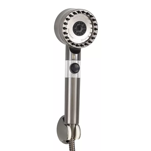 Kori 3 Funktionen Handbrause mit Schlauchhalter grau