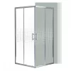 Spirit Matrix 80x80 cm quadratische Duschkabine ohne Duschwanne
