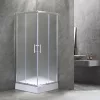 Spirit Matt 80x80 cm quadratische Duschkabine mit Duschwanne