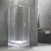Spirit Matt 80x80 cm quadratische Duschkabine mit Duschwanne