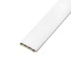 Vinyl SPC-Bodenkanten schneeweiß 2400x60x12 mm